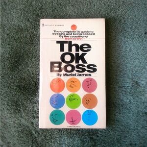 Vintage 1970’s Paperback / Work Psychology / Transactional Analysis